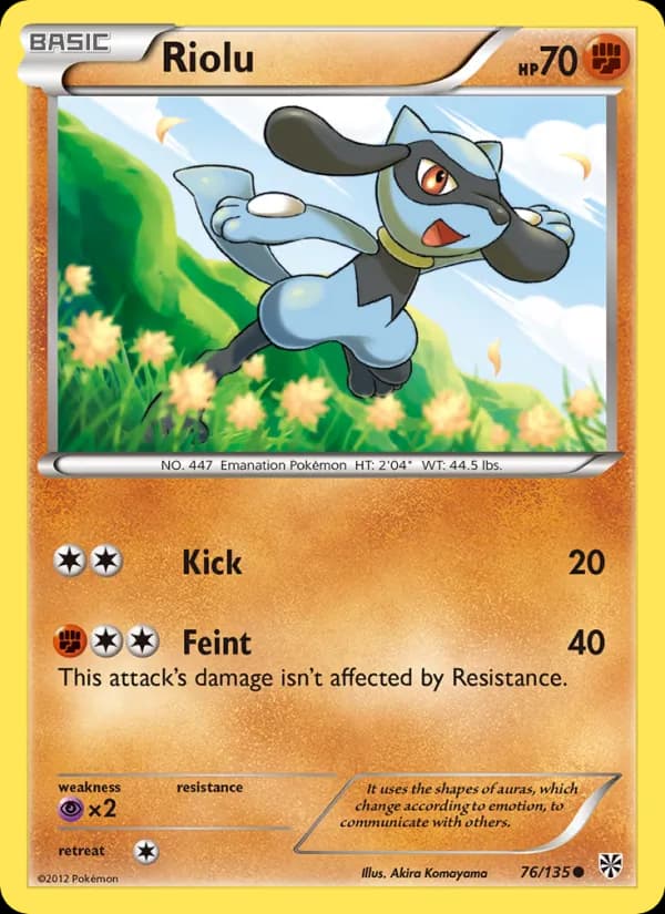 Riolu card image