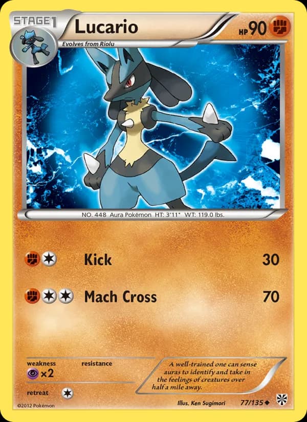 Lucario card image