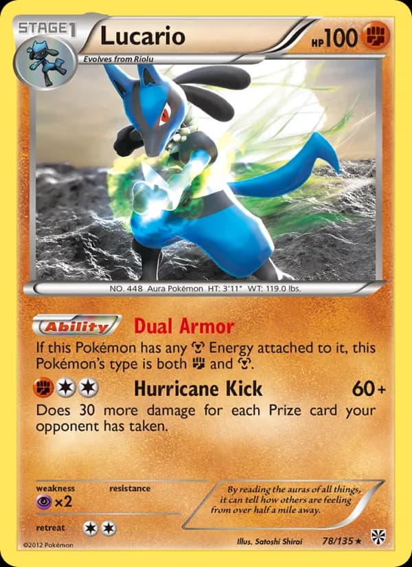 Lucario card image