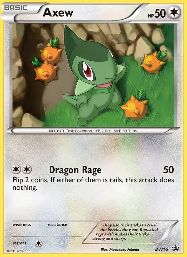 Axew card image