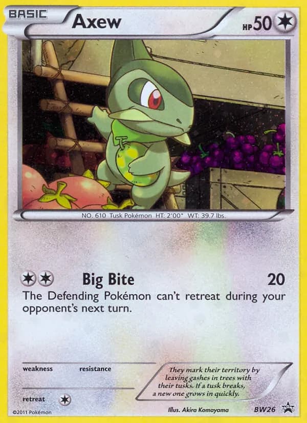 Axew card image