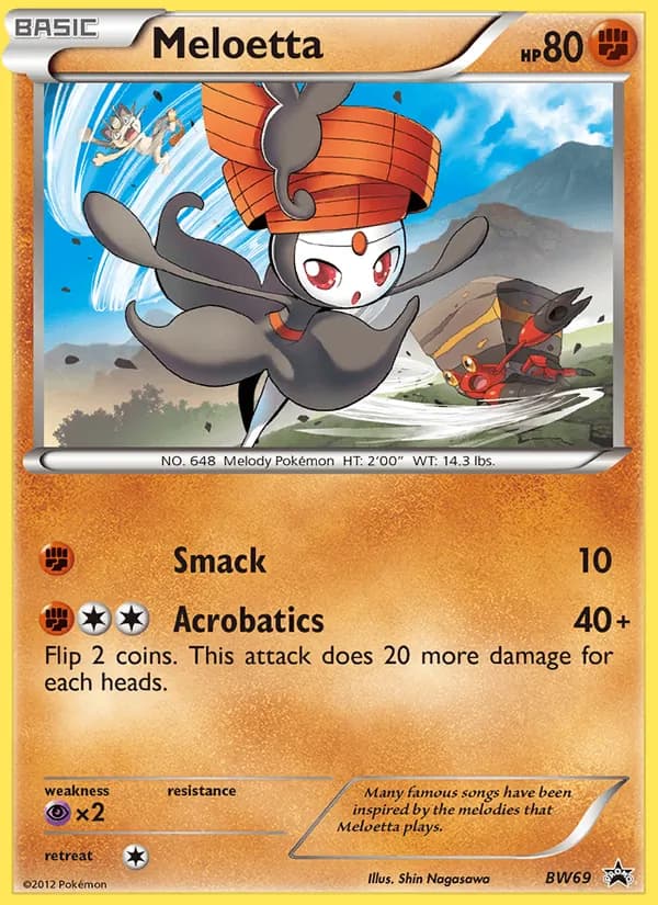 Meloetta card image