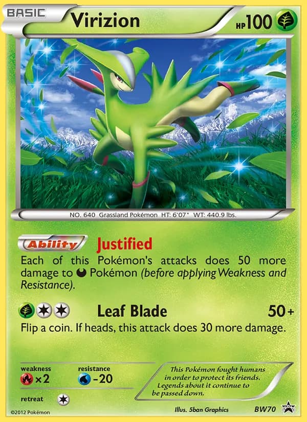 Virizion card image