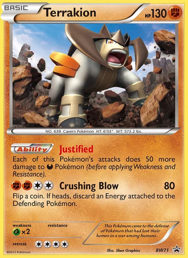 Terrakion card image