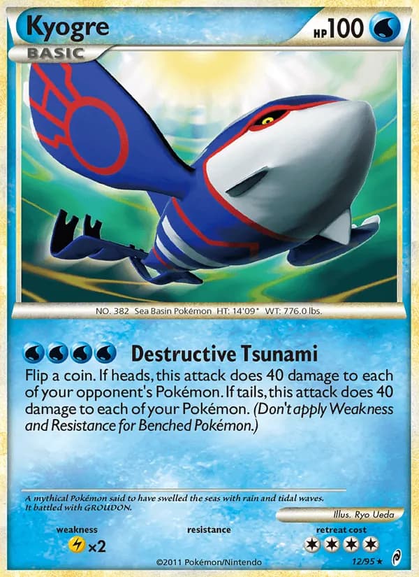 Kyogre card image