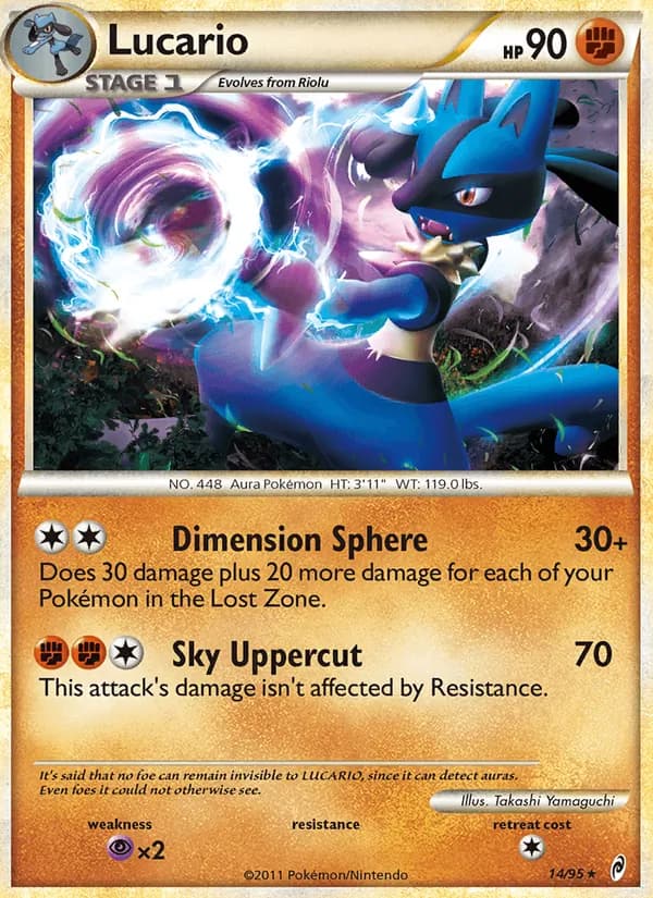 Lucario card image