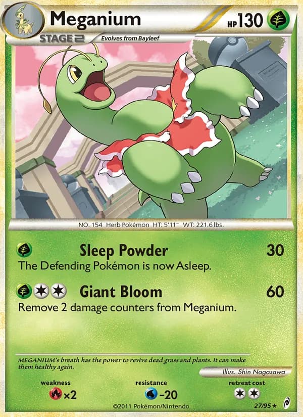 Meganium card image