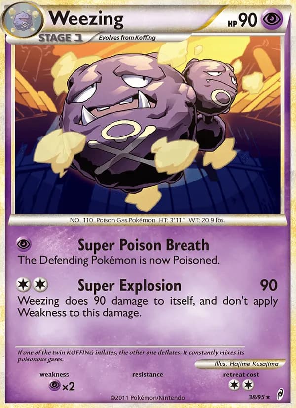 Weezing card image