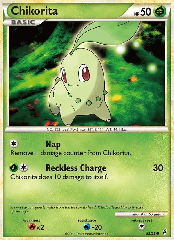 Chikorita card image