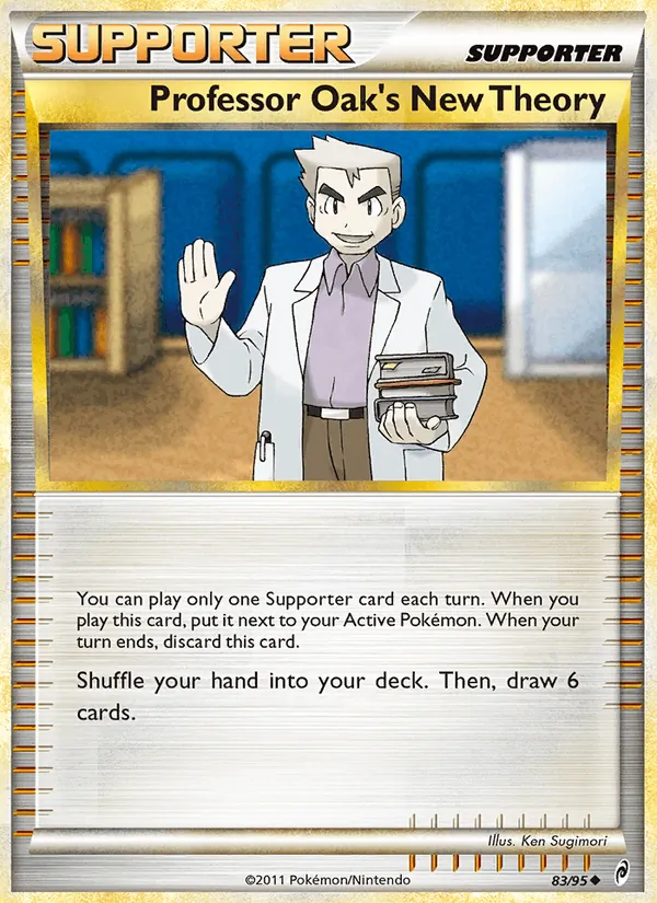 Professor Oak's New Theory card image