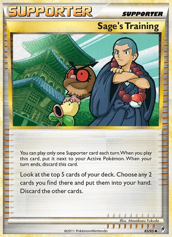 Sage's Training card image