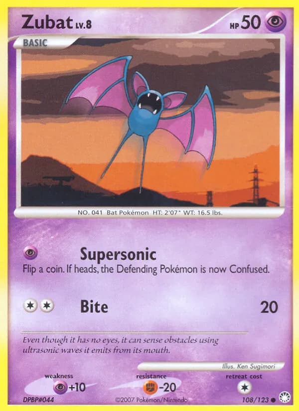 Zubat card image