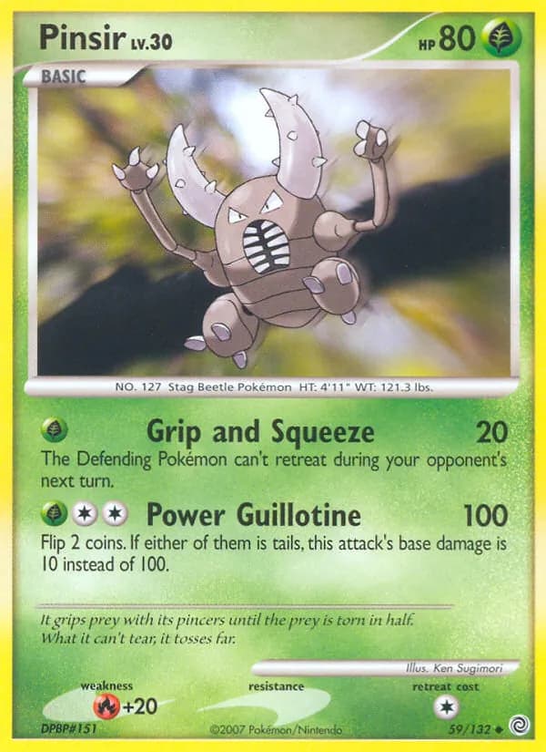 Pinsir card image