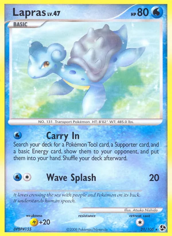 Lapras card image