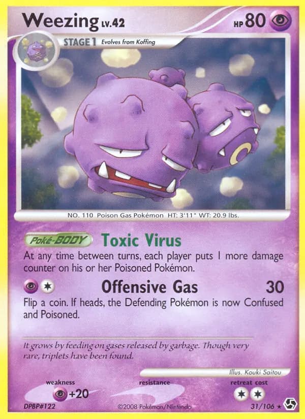 Weezing card image
