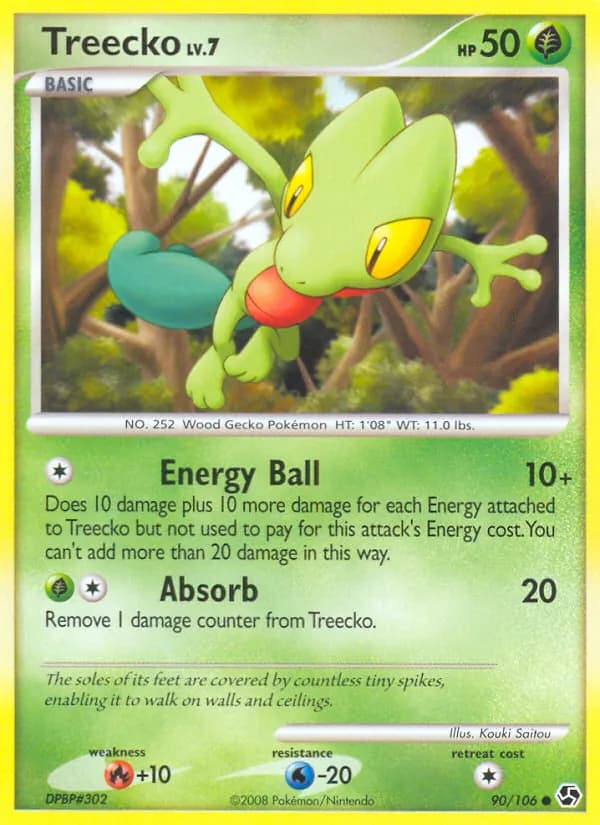 Treecko card image