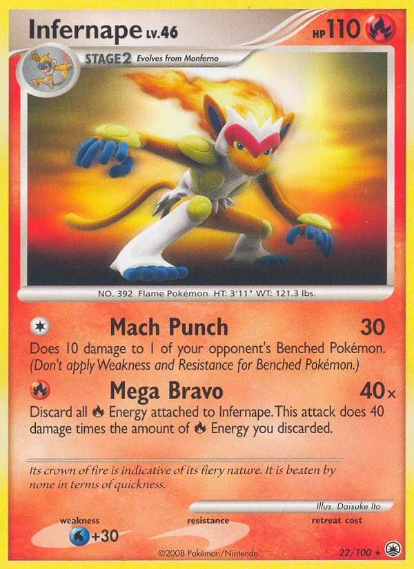 Infernape card image