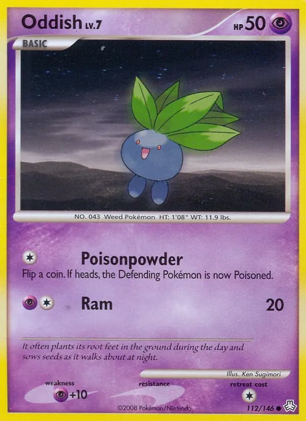 Oddish card image