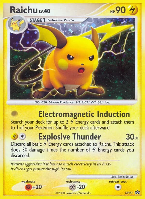 Raichu card image