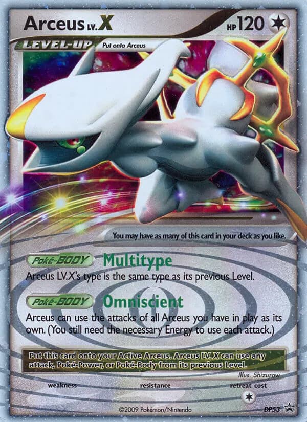 Arceus card image