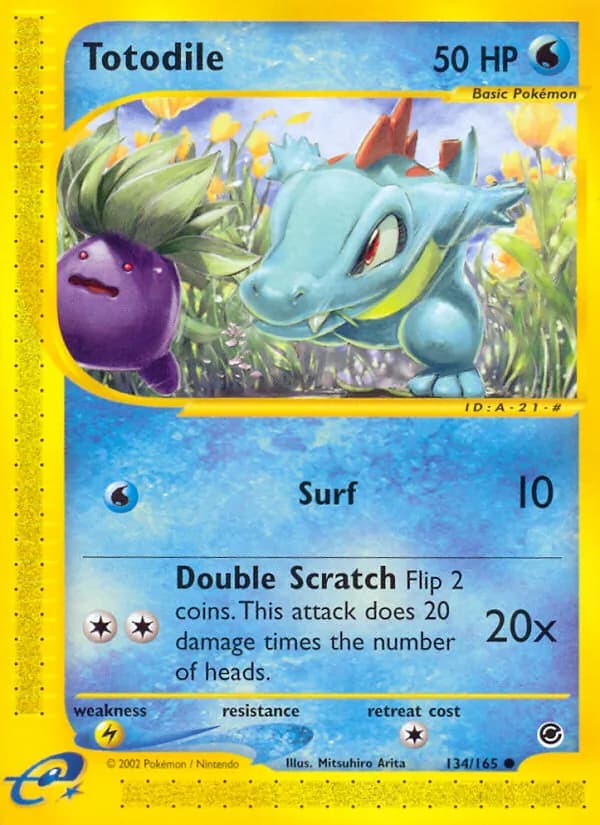 Totodile card image