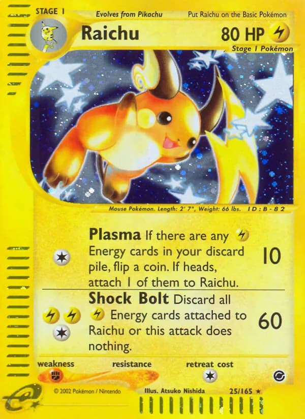 Raichu card image
