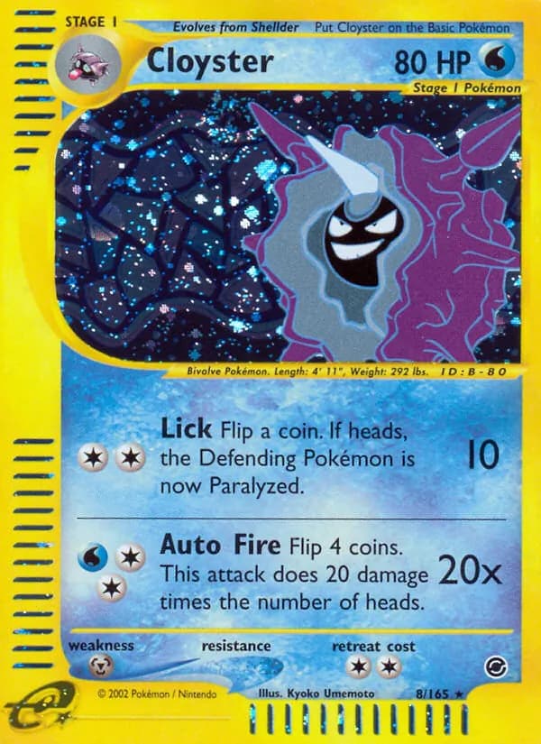 Cloyster card image