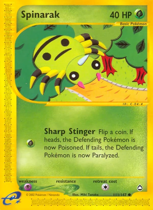 Spinarak card image