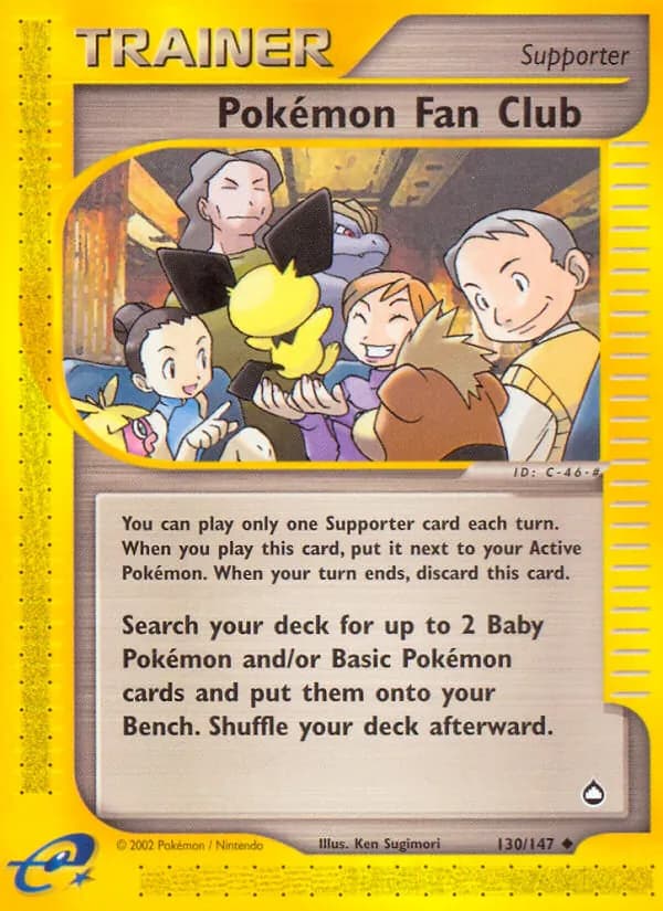 Pokémon Fan Club card image