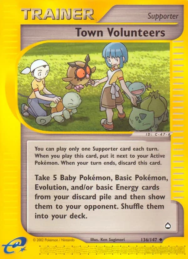 Town Volunteers card image