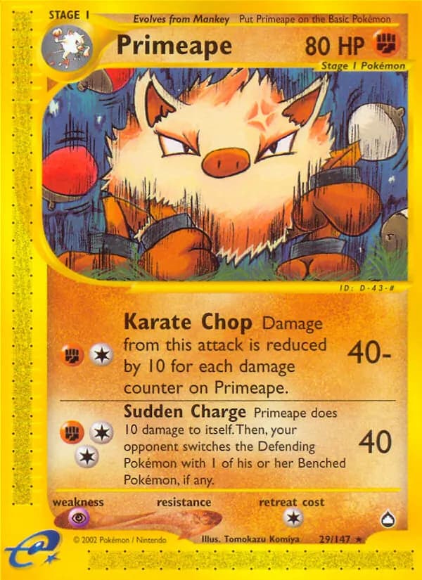 Primeape card image