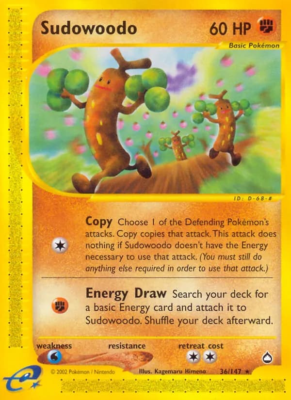 Sudowoodo card image