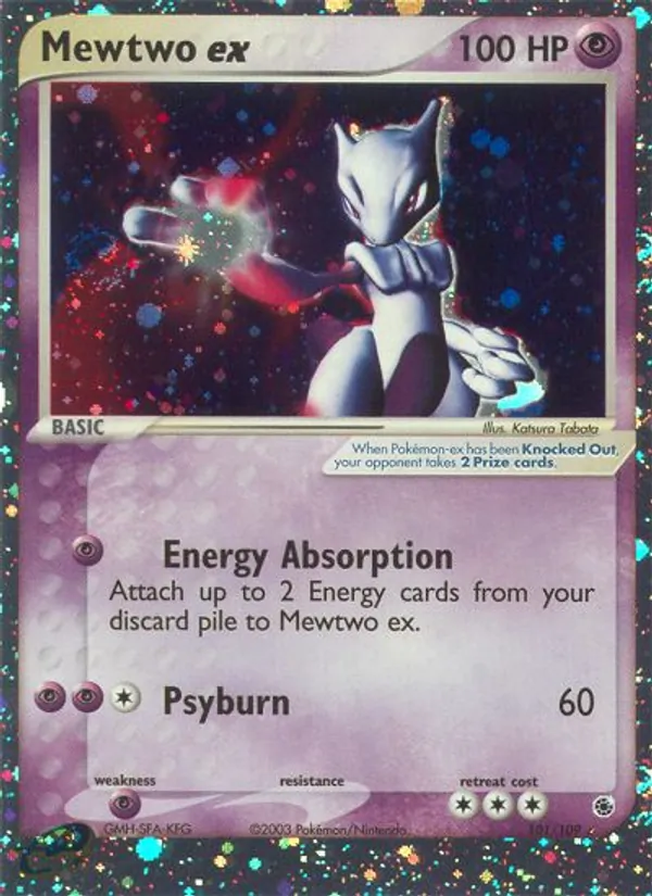 Mewtwo ex card image