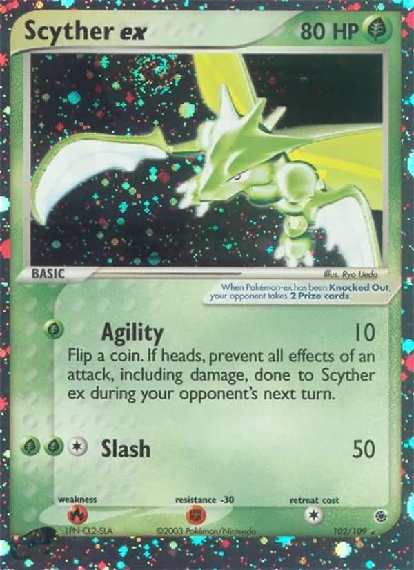 Scyther ex card image