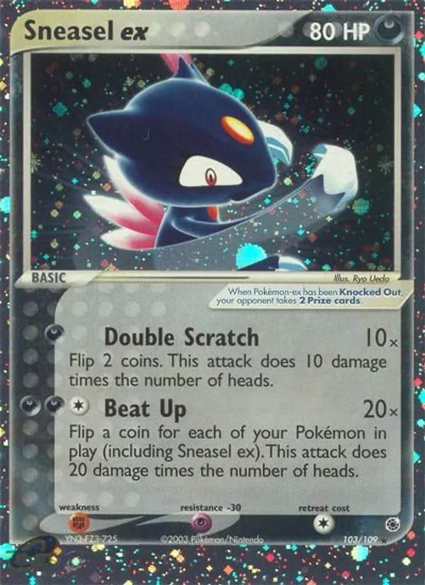 Sneasel ex card image