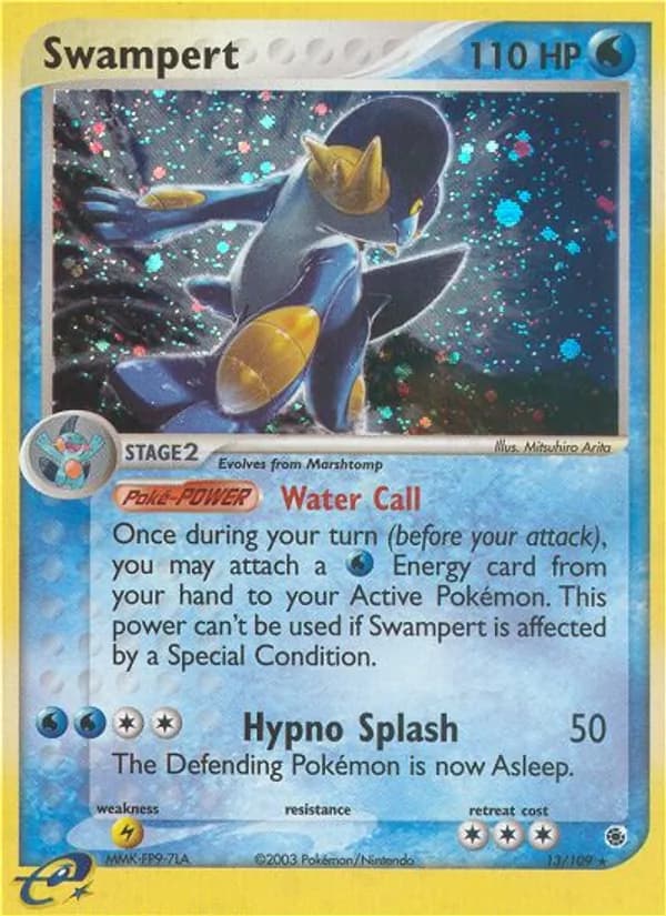 Swampert card image