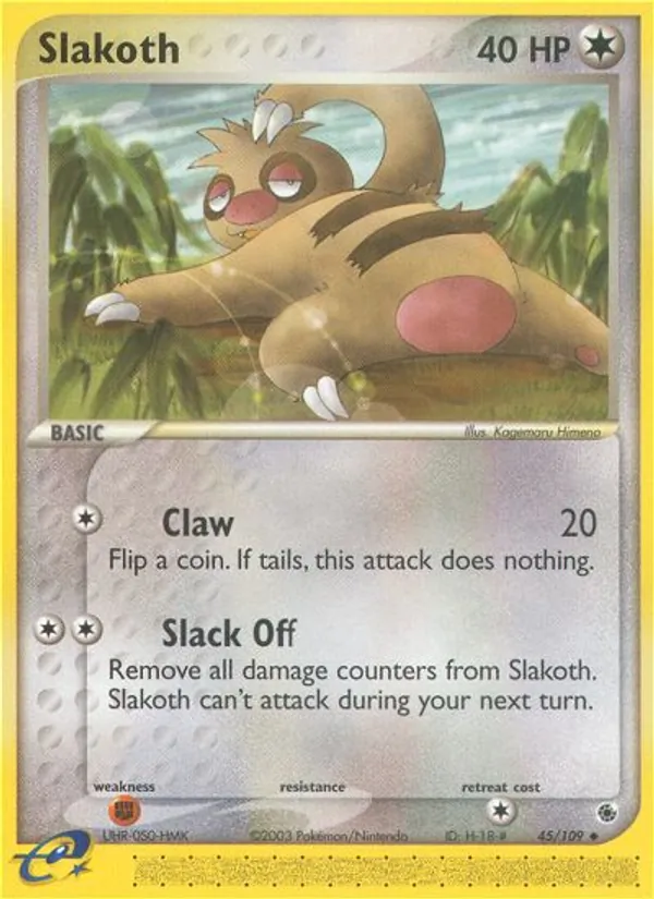Slakoth card image