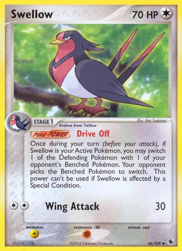 Swellow card image