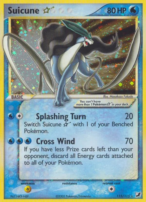 Suicune ☆ card image