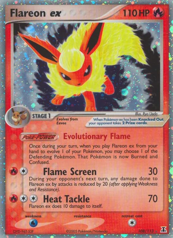 Flareon ex card image