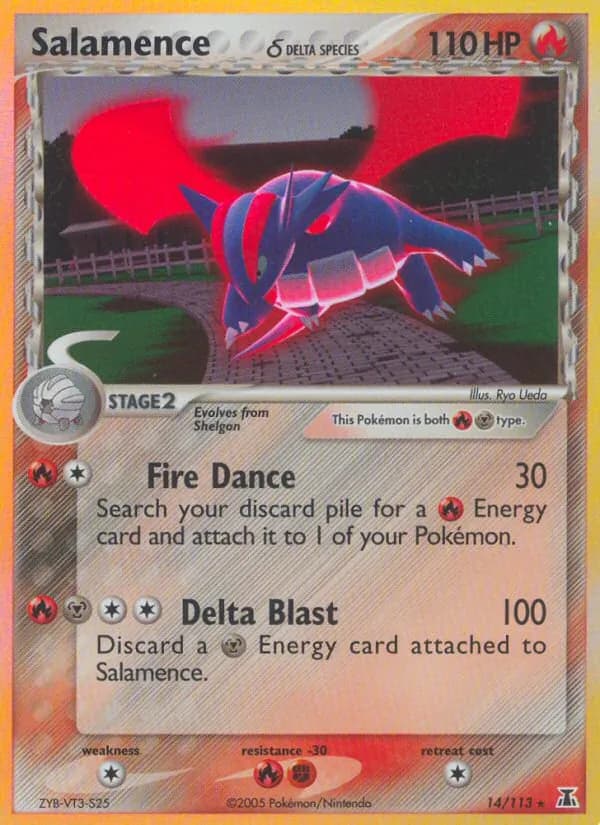 Salamence δ card image