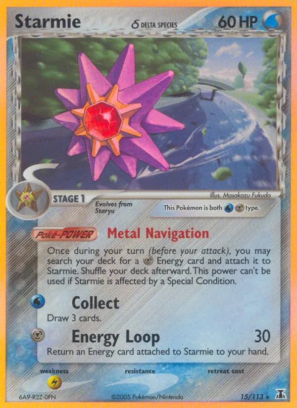 Starmie δ card image