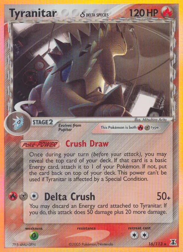 Tyranitar δ card image