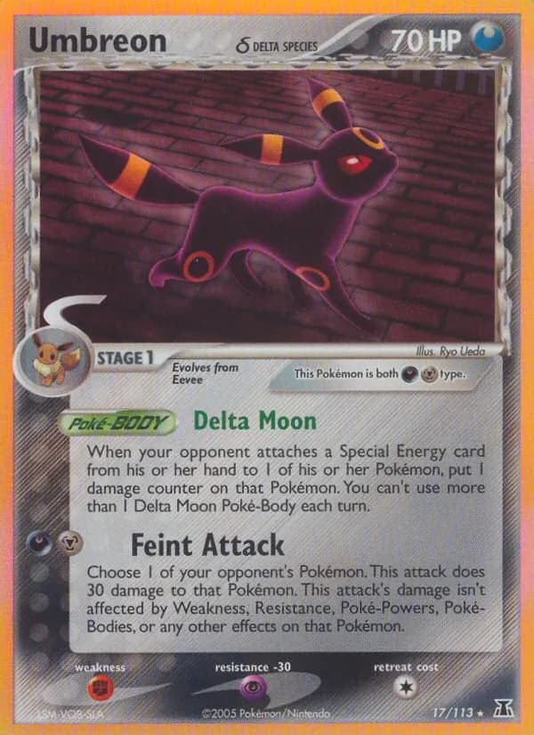 Umbreon δ card image