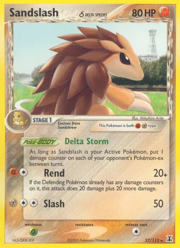 Sandslash δ card image