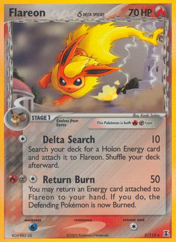 Flareon δ card image