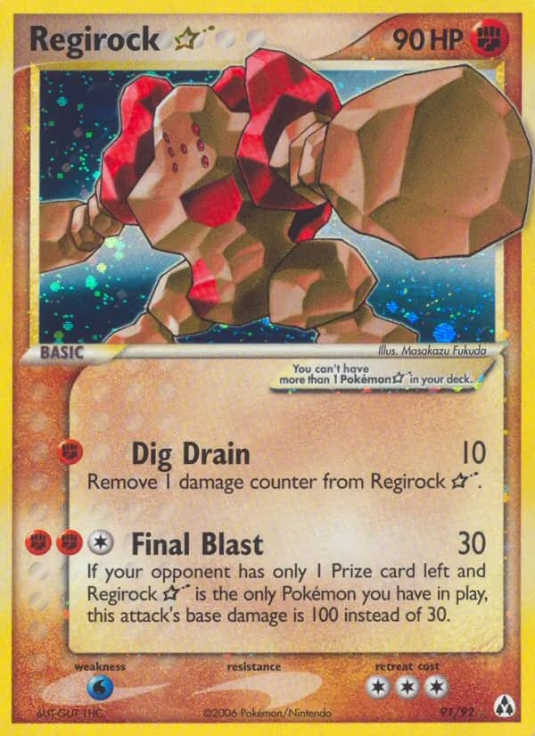 Regirock ☆ card image