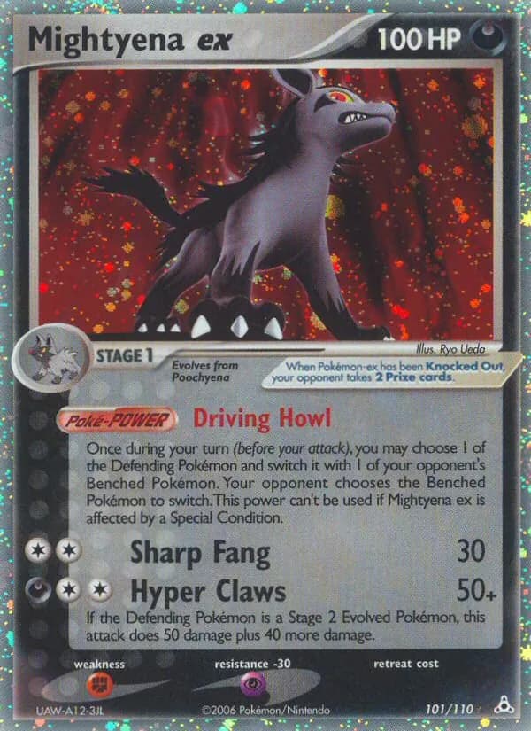 Mightyena ex card image