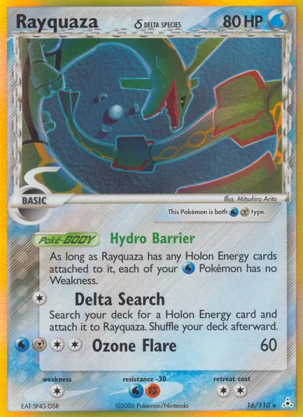 Rayquaza δ card image