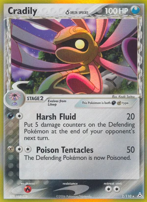Cradily δ card image
